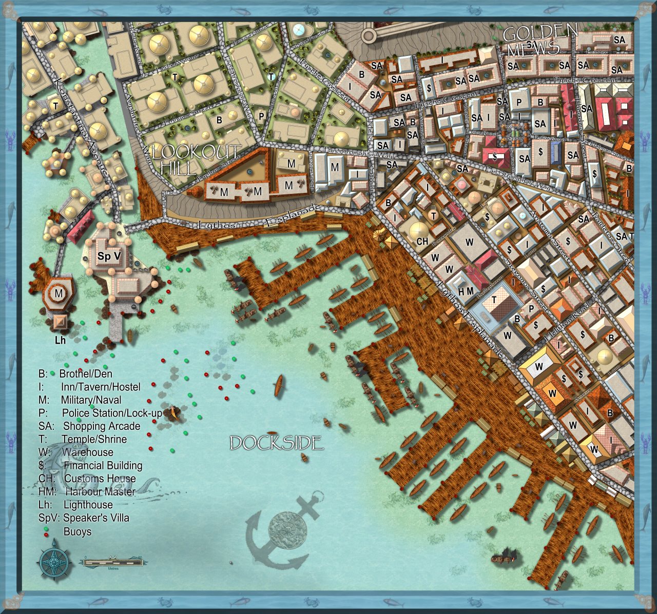 Nibirum Map: stromphe - dockside by Quenten Walker